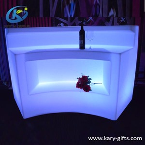 Dẫn ánh sáng lên vòng tròn quầy bar comptoir de Bar lumineux - Product Image 4