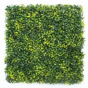 ZERO 50*50cm Wholesale Anti-UV faux boxwood backdrop outdoor artificial boxwood hedge