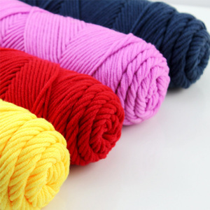 Hilo <span class=keywords><strong>de</strong></span> Algodón <span class=keywords><strong>de</strong></span> Leche para Crochet, Hilo <span class=keywords><strong>de</strong></span> Algodón <span class=keywords><strong>de</strong></span> Leche para Bebé, para Tejer a Mano - Product Image 4