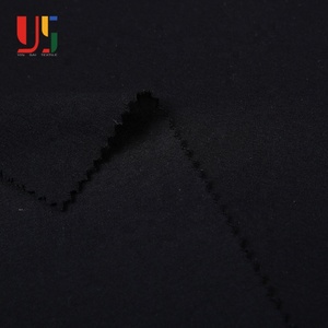 Черная трикотажная 60% вискоза 35% нейлон 5% спандекс ponte roma sarong <span class=keywords><strong>fabric</strong></span> - Product Image 3