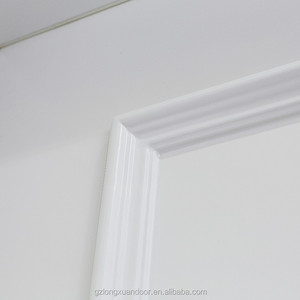 สีขาวรองพื้นไม้สัก MDF + ประตูไม้สักผสมวัสดุก่อสร้าง