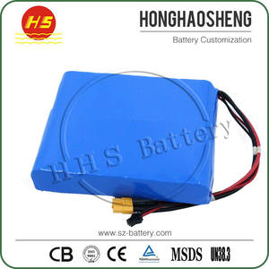 Precio de fábrica <span class=keywords><strong>2</strong></span>.9Ah 16S1P 18650 li ion 60 v batería para solowheel - Product Image 1