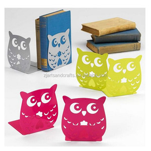 Modern Metal White Cheap Owl <strong>Bookend</strong> for Back to School - Product Image 4