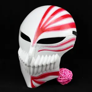 Promotion In stock Anime Bleach hollow Halloween party Ichigo Kurosaki emptiness bleach mask christmas party mask