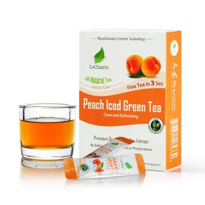 High quality iced green tea premix peach tea wholesales