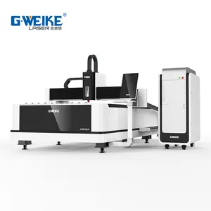 G. Weike Laser 1000W 3000W Tấm Kim Loại Sợi Laser Máy Cắt Laser