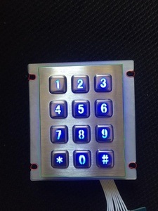 Giá rẻ với chất lượng cao 12 phím kim loại bàn phím - Product Image 4