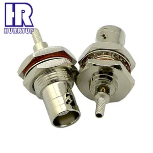 RF Coaxial BNC female to C Straight waterproof BNC connector