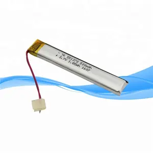 Baterai Lipo 551370 3.7V 500MAh Li-polimer Baterai Isi Ulang 500ma untuk Lampu Lemari LED