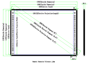 Shenzhen iboard enseñanza digital tablero/smart active multi touch tablero interactivo para <span class=keywords><strong>las</strong></span> escuelas - Product Image 3