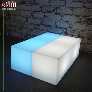 Banc d'extérieur moderne étanche rechargeable à LED Design changeant de couleur pour la maison Bar ou hôtel - Product Image 2