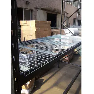 middle duty industrial shelving rack storage for warehouse muscle racking with wire grid shelves mid duty loading capacity