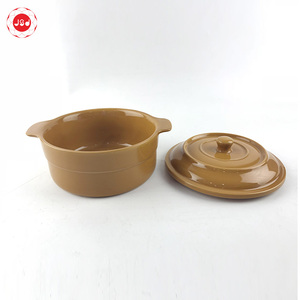 Soupière japonaise en grès, bol à soupe en céramique populaire avec poignée de couvercle - Product Image 5