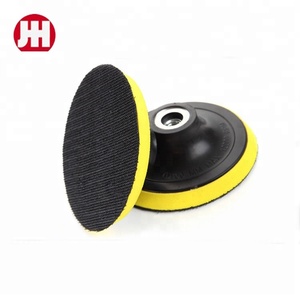 High quality plastic foam hook and loop polishing backer pad plate backing pads use with sandpaper