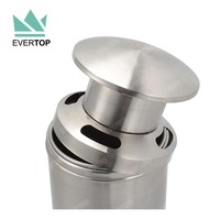 Cendrier sur pied TS-FCB011A Cendrier cylindrique Cendrier à brosse avec cendrier amovible Top Cigarette Butt Bin