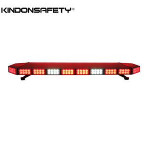 Barre lumineuse stroboscopique <span class=keywords><strong>LED</strong></span> à Double rangée, dernier cri, en acier inoxydable, barre lumineuse d'avertissement, 1W, pilote 8, DC12V, argent, 48, 55, 63 pouces - Product Image 2
