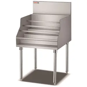 Stainless Steel hotel restaurant bar equipment/Customized metal cocktail/Beer Smoothie Table workstation Factory