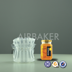 Custom made antichoc gonflable <span class=keywords><strong>vin</strong></span> bouteille remplir coussin d'air sac d'ordinateur portable air sac usine - Product Image 1