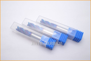 Metal duro recubrimiento TiAlN 4 flute fresas de corte dia 10 mm HRC68 - Product Image 6
