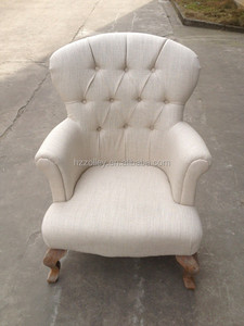 Lino blanco tela sillones <span class=keywords><strong>puff</strong></span> tela acento sillas china acento sillas 2015 - Product Image 2