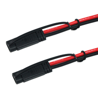 25 Voeten 16AWG Sae Sae Verlengkabel Quick Disconnect Connector Sae Plug Voor Automotive Zonnepaneel Panel