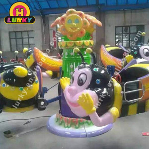 Importación de China zhengzhou equipo del parque de diversiones bajo lovely bee modelado kiddie rides avión - Product Image 4