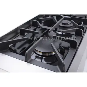 48 Inch 6 Burners Stainless Steel Range Tops/gas Cooktop Electric OEM Household 7 Knobs 3 Years Electric Ignition Gas Cooktops