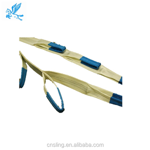 Bắc Kinh Tianma Công Nghiệp Nhiệm Vụ Nặng Nề 4 Lớp Màu Vàng Polyester Mắt Phẳng Nâng Sling 50Mm 2:1 1T-12T 50Mm 2:1 OEM - Product Image 6