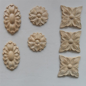 ดอกกุหลาบสี่เหลี่ยมประดับไม้แกะสลักลายดอกกุหลาบศิลปะการปะติดและออนเลย์ - Product Image 6