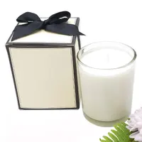 Walmart-portavelas perfumado de vidrio esmerilado transparente, vela de cera de soja orgánica de 5,65 oz, marca privada, gran oferta