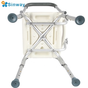 כלי משלוח מקלחת כיסא התקנה של הקשישים אמבטיה אמבטיה עם גב משענת אלומיניום אמבטיה כיסא - Product Image 5