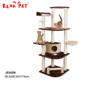 Casa di alberi di gatto semplice di qualità affidabile rena pet products - Product Image 2