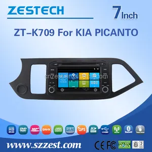 Car teile zubehör auto gps navigation system für Kia PICANTO MORNING 2015 2016 multimedia stereo DVD player GPS navigation