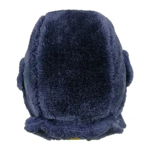 Chapeau médical à rabat en fourrure de lapin pour hommes et femmes, bonnet tressé et chaud, unisexe, pour l'hiver, vente en gros