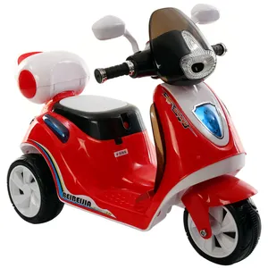 Coche eléctrico para niños barato 6V niño eléctrico juguete de la motocicleta con luz y sonido para los niños