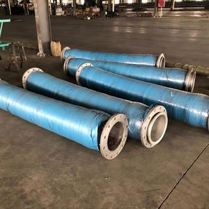 Ống NẠO VÉT Cao Su Mặt Bích Công Nghiệp Nổi Bện Dây Thép Linh Hoạt/Ống Xả Cao Su Linh Hoạt - Product Image 1