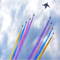 Bombe à feux d'artifices, poudre de coloration, teinture pour feu d'artifice