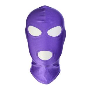Nylon Black Blue pink <strong>Bondage</strong> Hood Mask <strong>Sex</strong> <strong>Toy</strong> for Slave Play BDSM