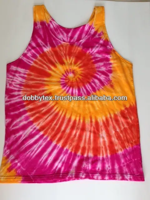 Chaleco hecho a mano de Tailandia, Tie dye