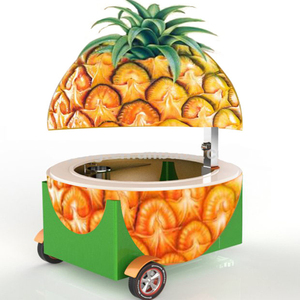 Quiosco de Jugos de Piña para Playa, Remolque de Comida de Fibra de Vidrio para Bebidas Frías, Categoría de Productos para Casas de Verano - Product Image 1