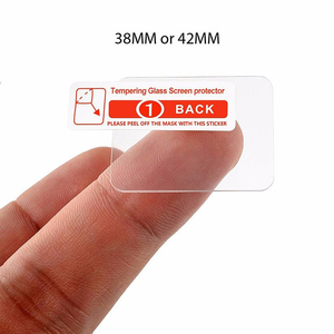 Nueva llegada! <span class=keywords><strong>Ultra</strong></span> fino 9 h anti Scratch protector de pantalla de vidrio templado para <span class=keywords><strong>Apple</strong></span> <span class=keywords><strong>Watch</strong></span> - Product Image 1