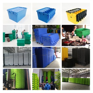 Factory 60L Solid Style Large <strong>Plastic</strong> <strong>Moving</strong> <strong>Boxes</strong> for Easy Transportation - Product Image 5