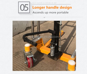 Forklift <span class=keywords><strong>Manual</strong></span> JICHUAN Baru, Pengangkat <span class=keywords><strong>Pallet</strong></span> Hidrolik Mini Ringan - Product Image 6