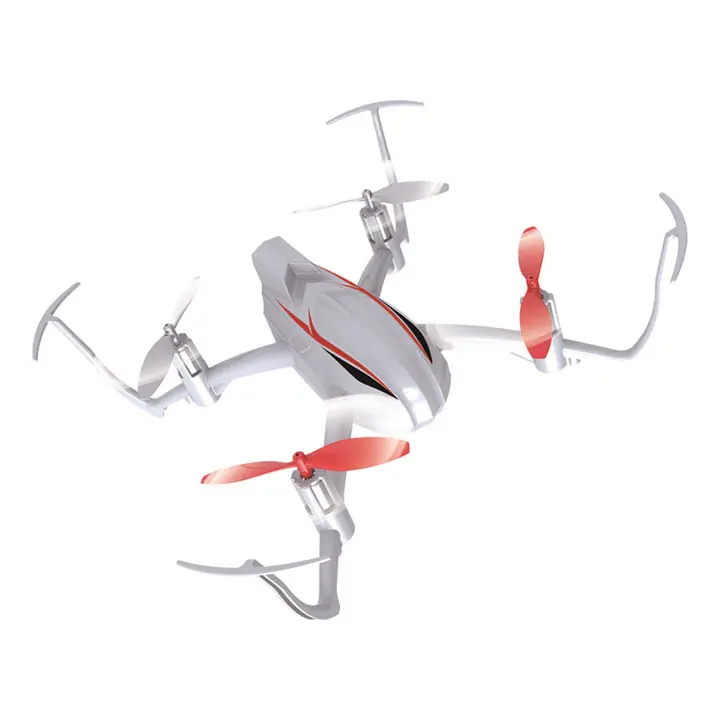 NH010 2.4G 4 ejes Mini UAV uno Key 360 ° voltea cuadricóptero RC Drone UAV UFO rojo 