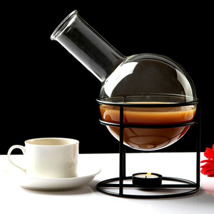 Machine à café expresso et personnalisée, avec verre de cuisson au goutte-à-goutte - Product Image 5