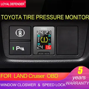 Land Cruiser Prado fortuner reiz OBD TPMS Sistema de Monitoreo de presión de los neumáticos en tiempo real monitoreo inteligente