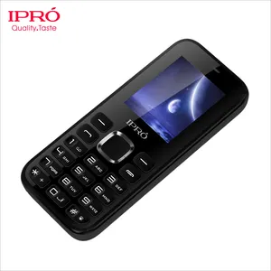 Pantalla IPRO de 1,8 pulgadas, Tarjeta Sim Dual, calidad Gsm, teléfono móvil desbloqueado, Radio Fm, teléfono básico con cámara