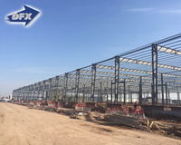 Taller de Diseño de Estructuras de Acero Ligeras Chinas DFX, Almacén, Cobertizo Metálico, Edificio de Hangar