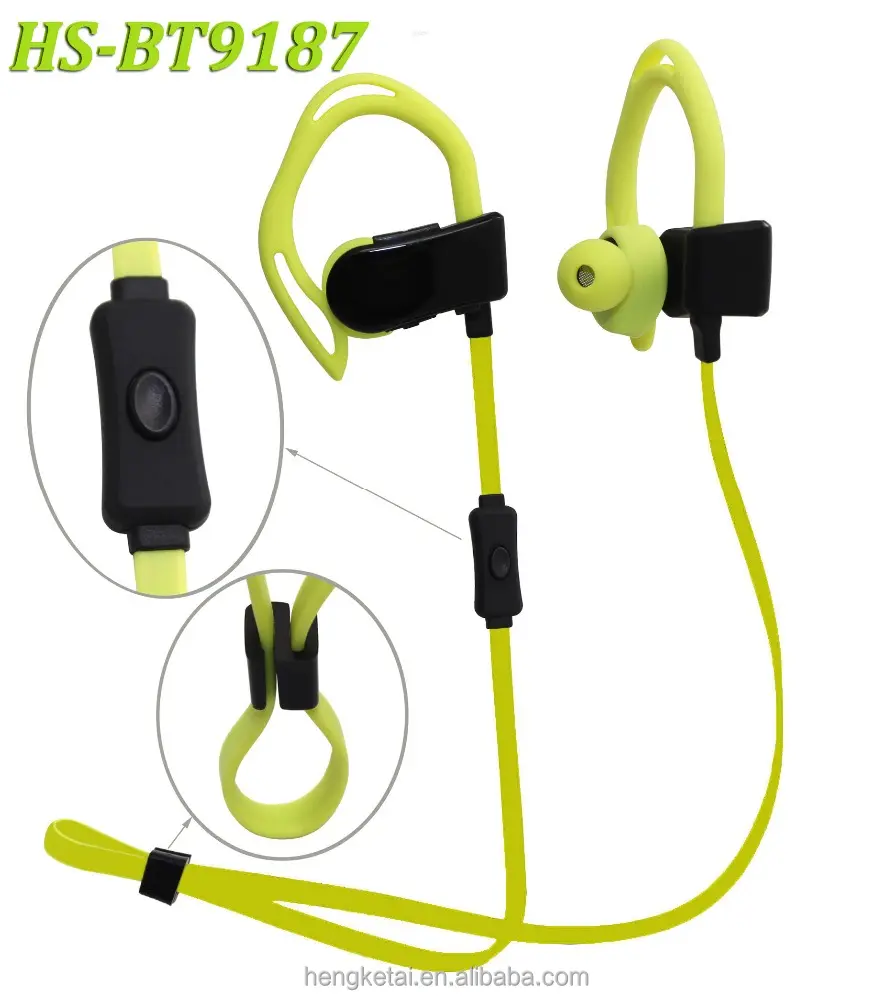 2017 baru sport hook telinga earphone bluetooth headset nirkabel untuk heart rate monitor dengan GPS navigator