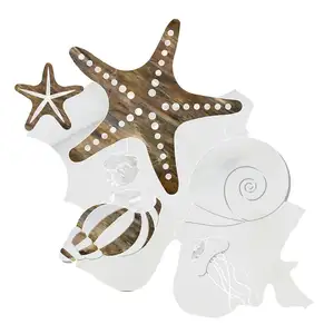 Étoile Perle Coquille <span class=keywords><strong>En</strong></span> <span class=keywords><strong>Verre</strong></span> de Mosaïque De Jet D'eau - Product Image 1